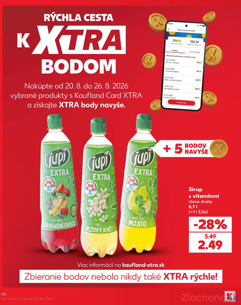 Kaufland 20.8. - 26.8. - Kaufland Bratislava - Avion (Ivanská cesta)