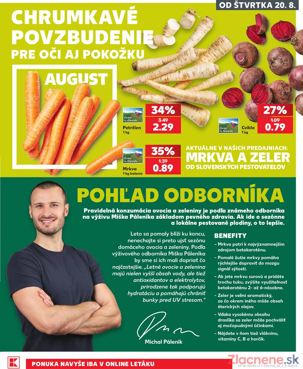 Kaufland 20.8. - 26.8. - Kaufland Ružomberok