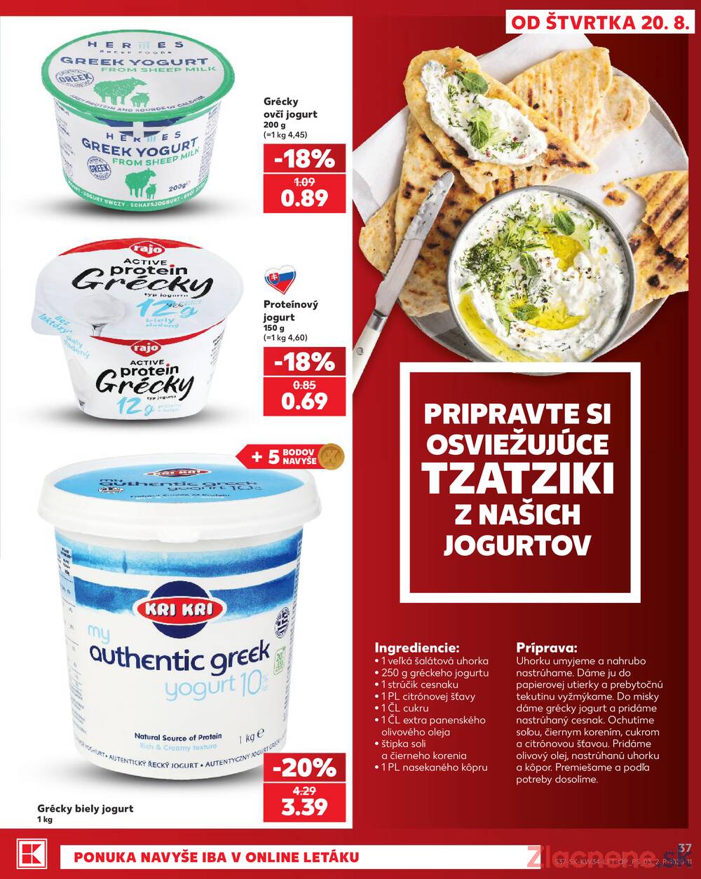 Kaufland 20.8. - 26.8. - Kaufland Ružomberok