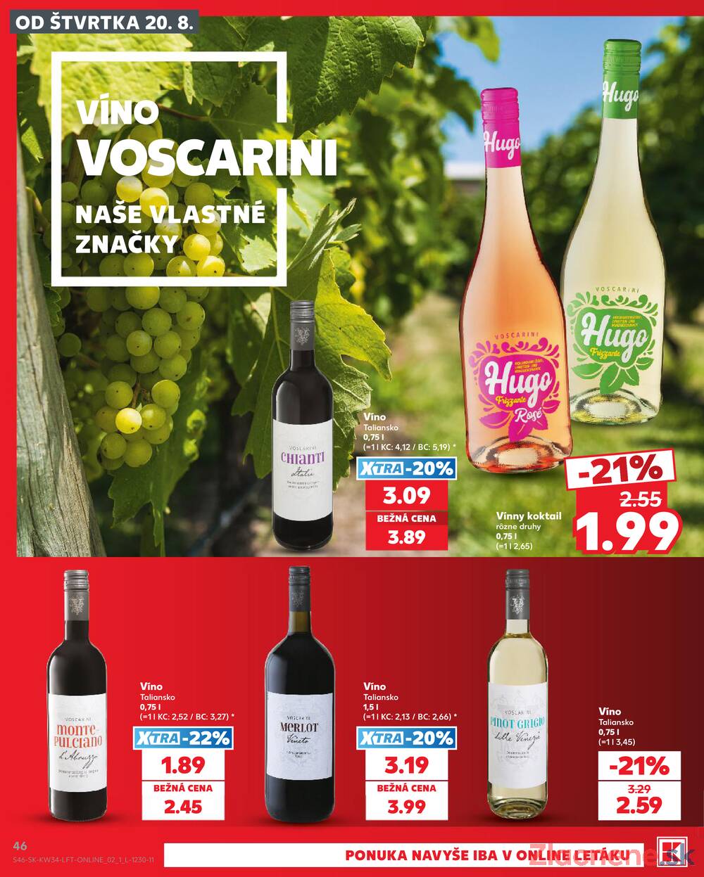 Kaufland 20.8. - 26.8. - Kaufland Ružomberok