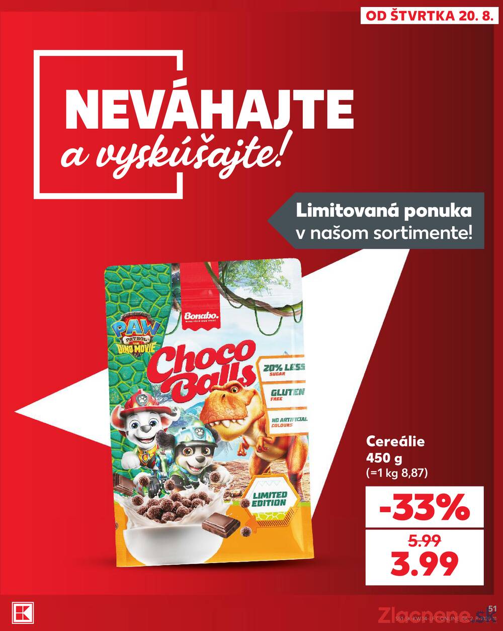 Kaufland 20.8. - 26.8. - Kaufland Ružomberok