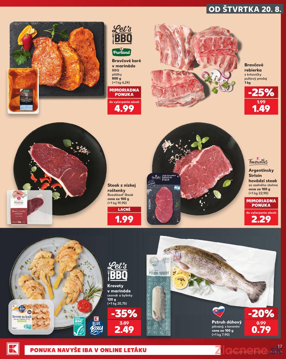 Kaufland 20.8. - 26.8. - Kaufland Žiar nad Hronom