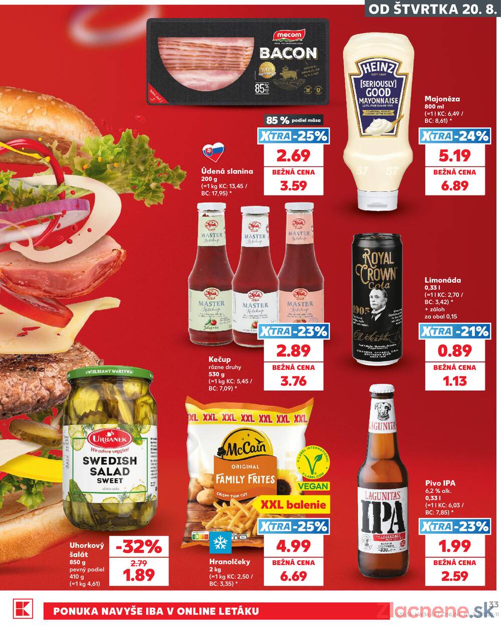 Kaufland 20.8. - 26.8. - Kaufland Žiar nad Hronom