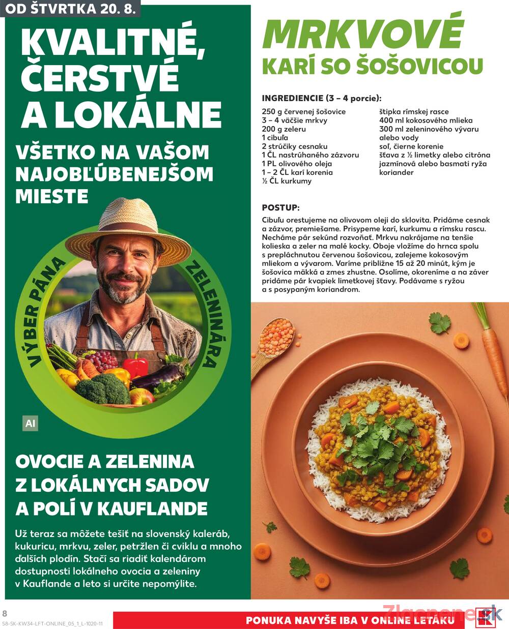 Kaufland 20.8. - 26.8. - Kaufland Trnava