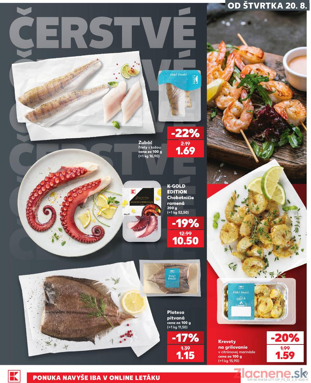 Kaufland 20.8. - 26.8. - Kaufland Trnava