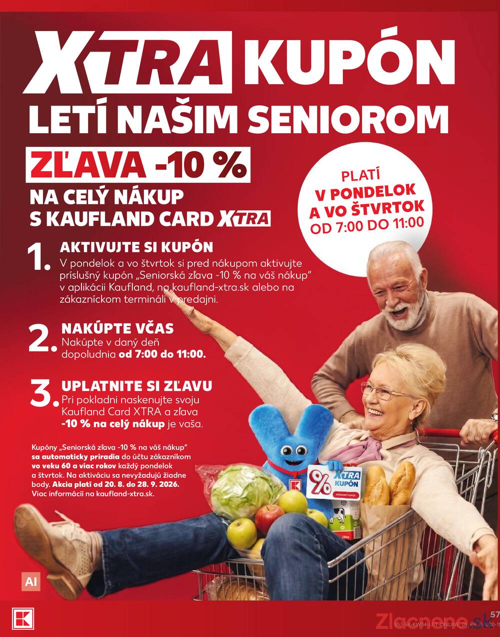 Kaufland 20.8. - 26.8. - Kaufland Trnava