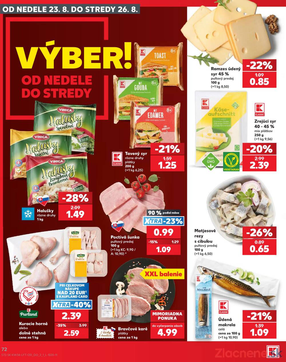 Kaufland 20.8. - 26.8. - Kaufland Trnava