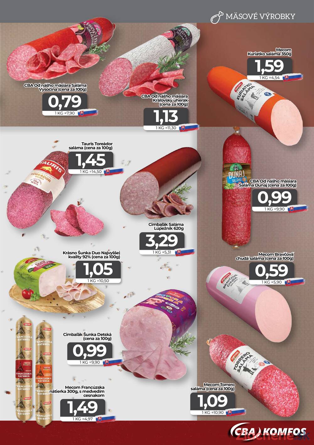 Leták CBA Komfos - CBA Komfos do 1.9. - strana 3 Leták CBA Komfos - CBA Komfos do 1.9. - strana 3