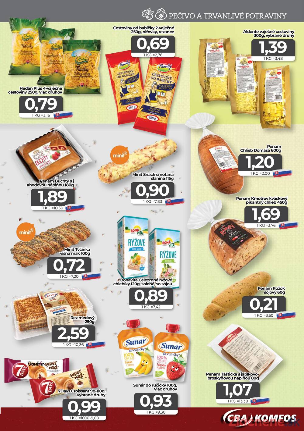 Leták CBA Komfos - CBA Komfos do 1.9. - strana 9 Leták CBA Komfos - CBA Komfos do 1.9. - strana 9