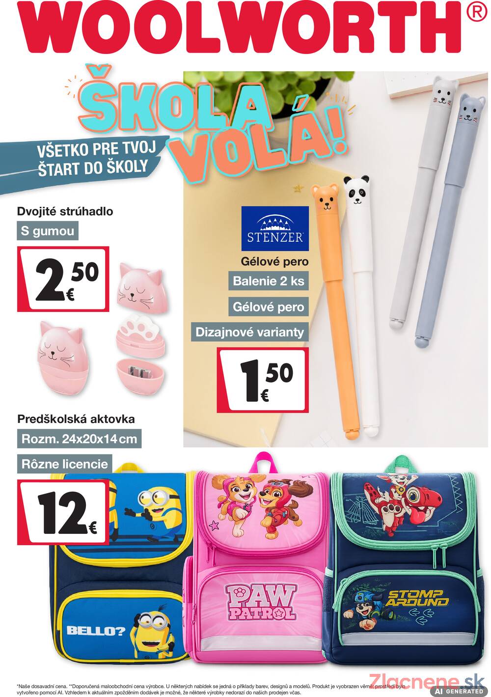 Leták Woolworth - Woolworth od 21.8. do 21.9.2026 - strana 1 Leták Woolworth - Woolworth od 21.8. do 21.9.2026 - strana 1
