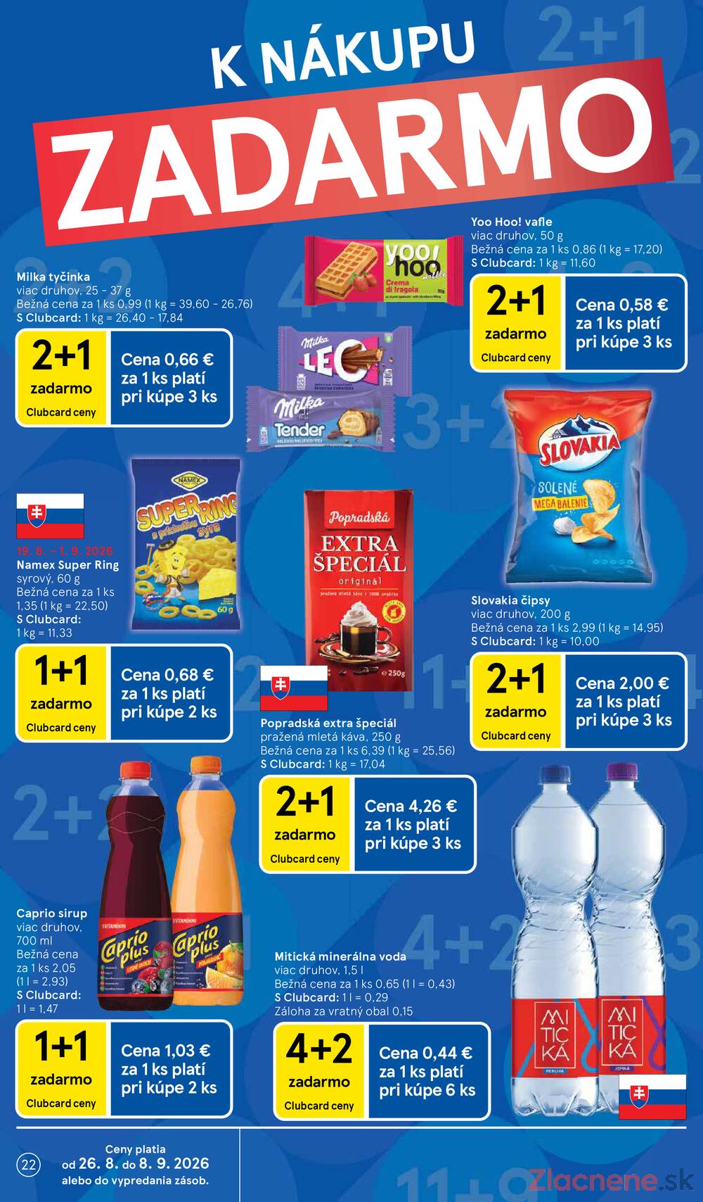 Tesco hypermarkety 26.8. - 1.9.
