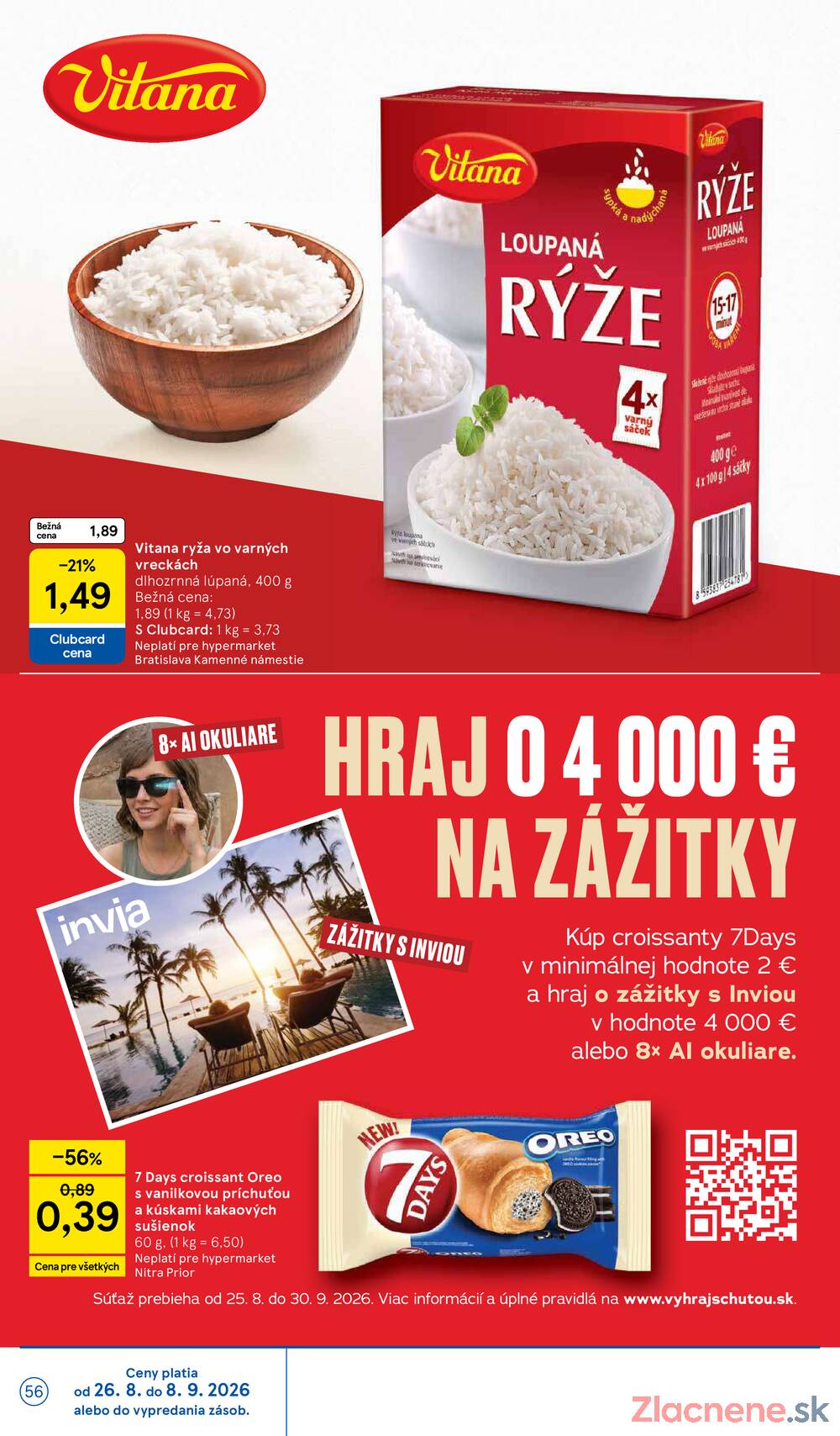 Tesco hypermarkety 26.8. - 1.9.