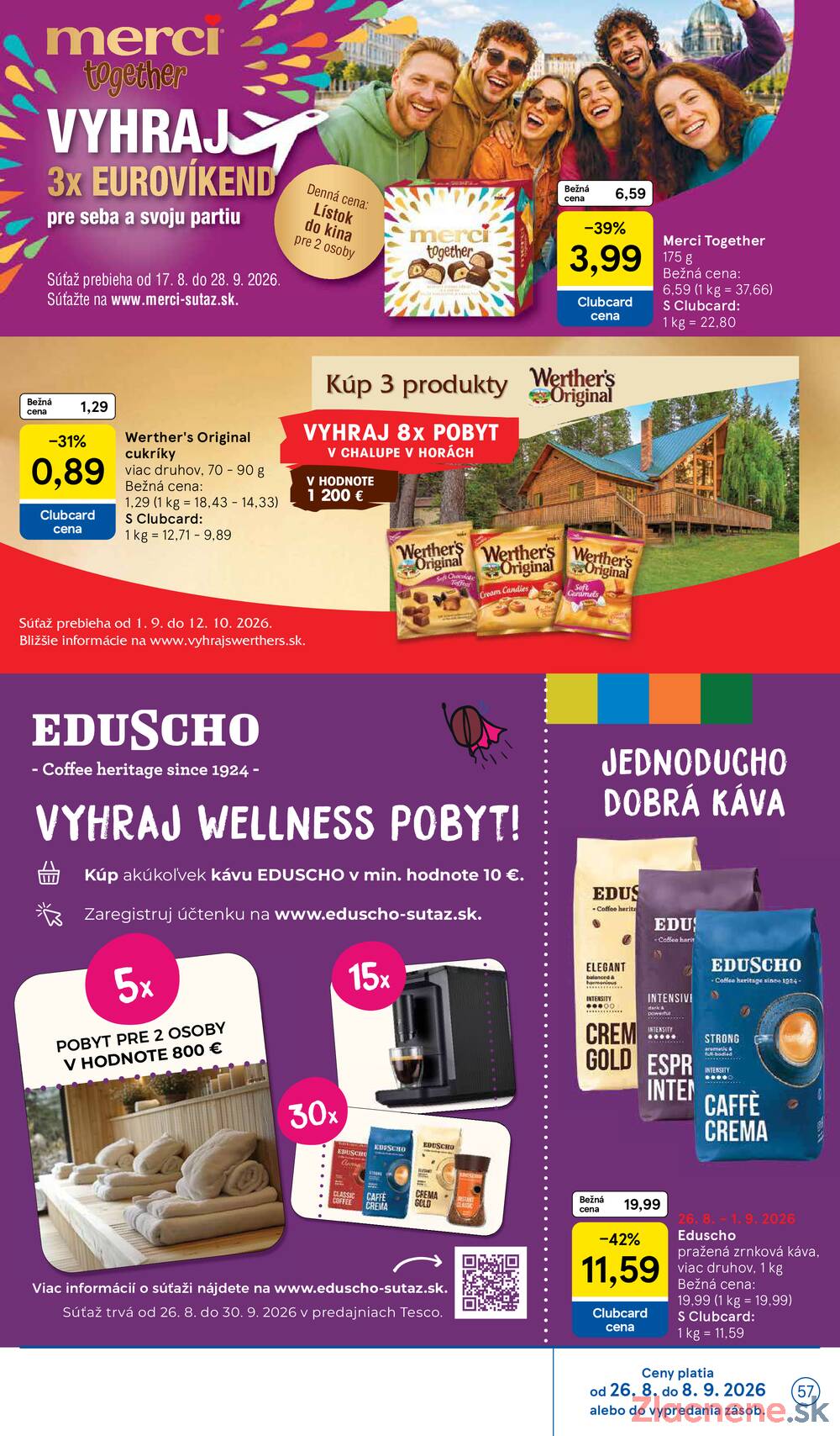 Tesco hypermarkety 26.8. - 1.9.