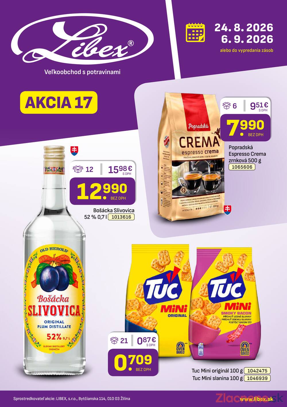Leták Libex - Libex do 6.9. - strana 1 Leták Libex - Libex do 6.9. - strana 1