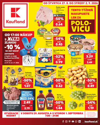letáky Kaufland