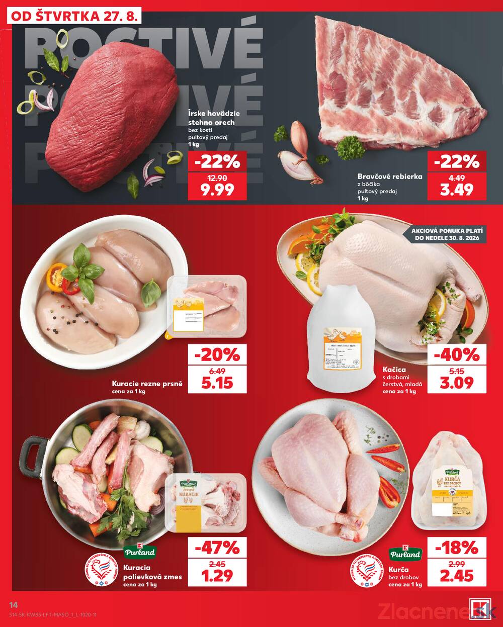 Kaufland 27.8. - 2.9. - Kaufland Detva