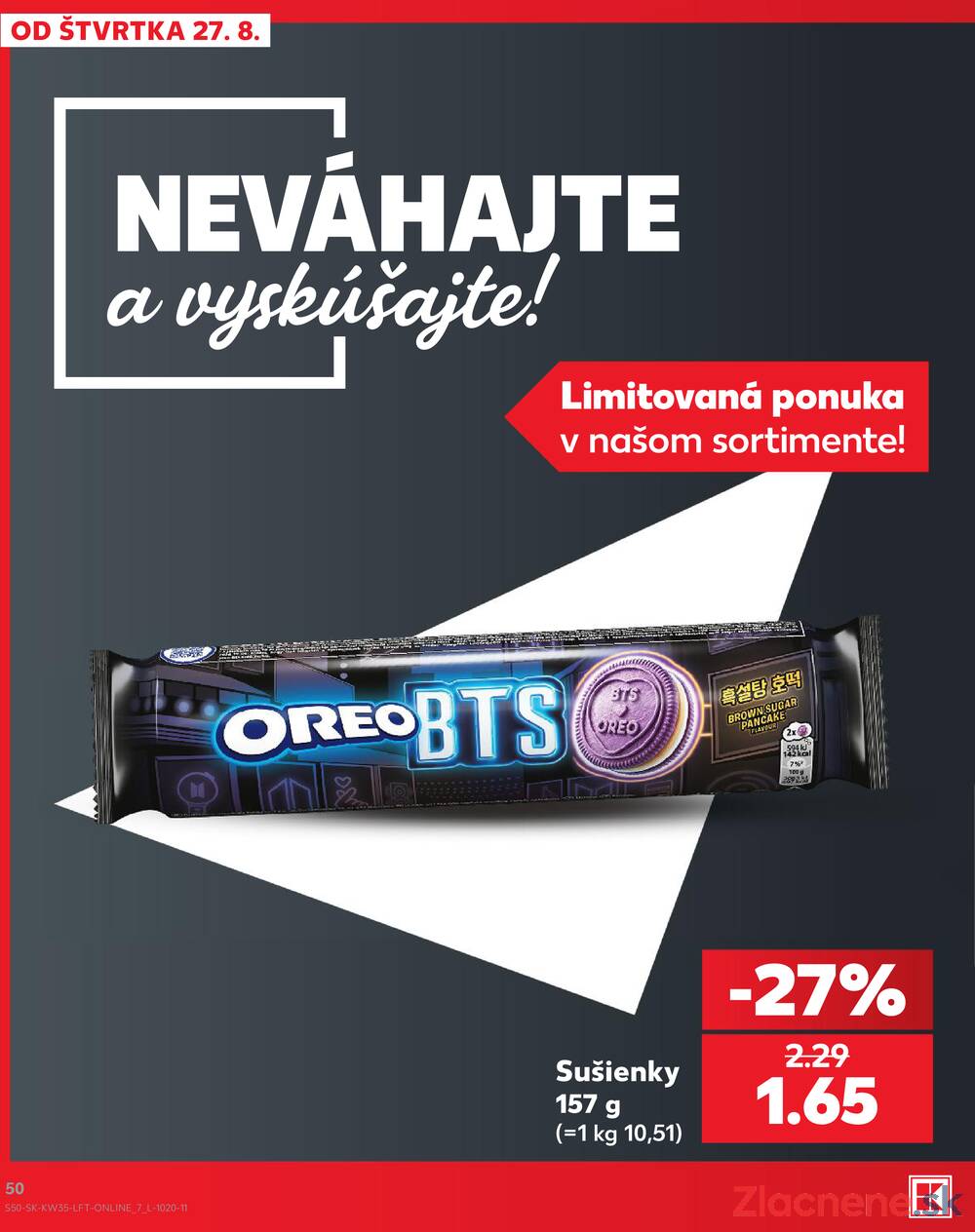 Kaufland 27.8. - 2.9. - Kaufland Piešťany