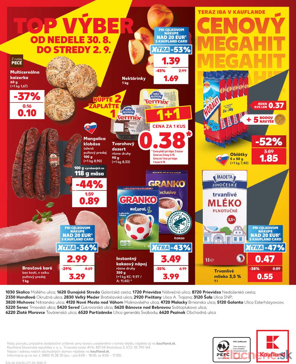 Leták Kaufland - Kaufland 27.8. - 2.9. - Kaufland Senec - strana 76 Leták Kaufland - Kaufland 27.8. - 2.9. - Kaufland Senec - strana 76