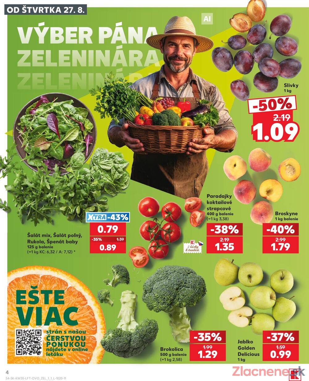 Kaufland 27.8. - 2.9. - Kaufland Bánovce nad Bebravou