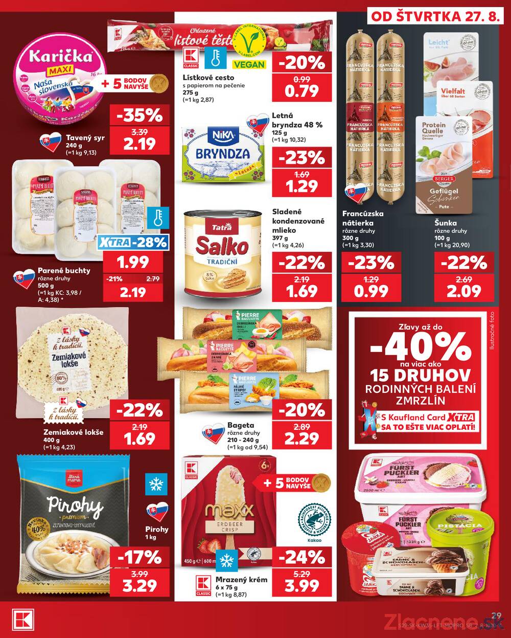 Kaufland 27.8. - 2.9. - Kaufland Bánovce nad Bebravou