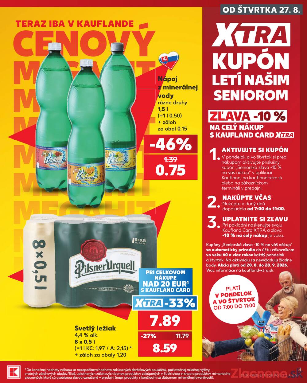 Kaufland 27.8. - 2.9. - Kaufland Bratislava - Petržalka