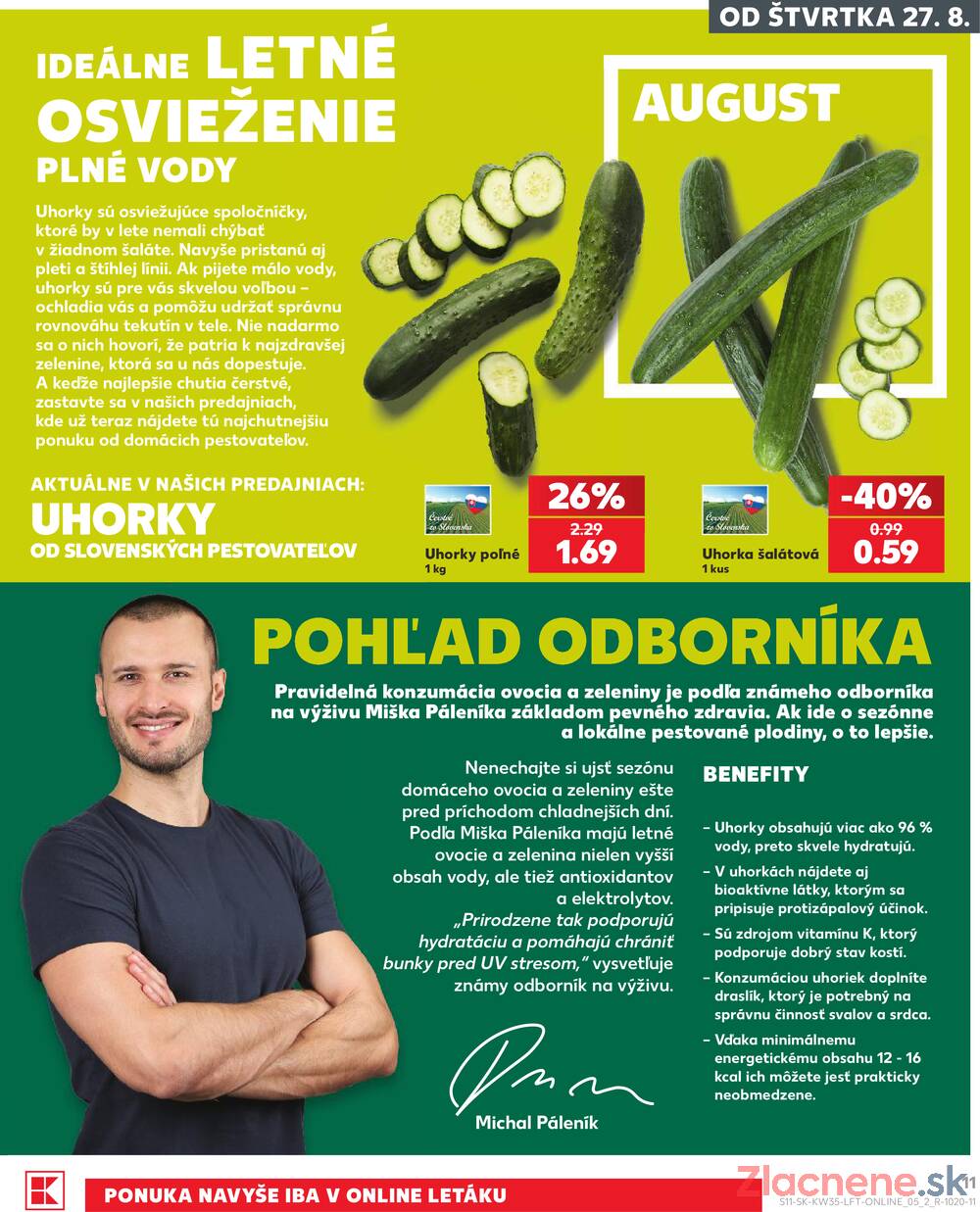Kaufland 27.8. - 2.9. - Kaufland Bratislava - Petržalka