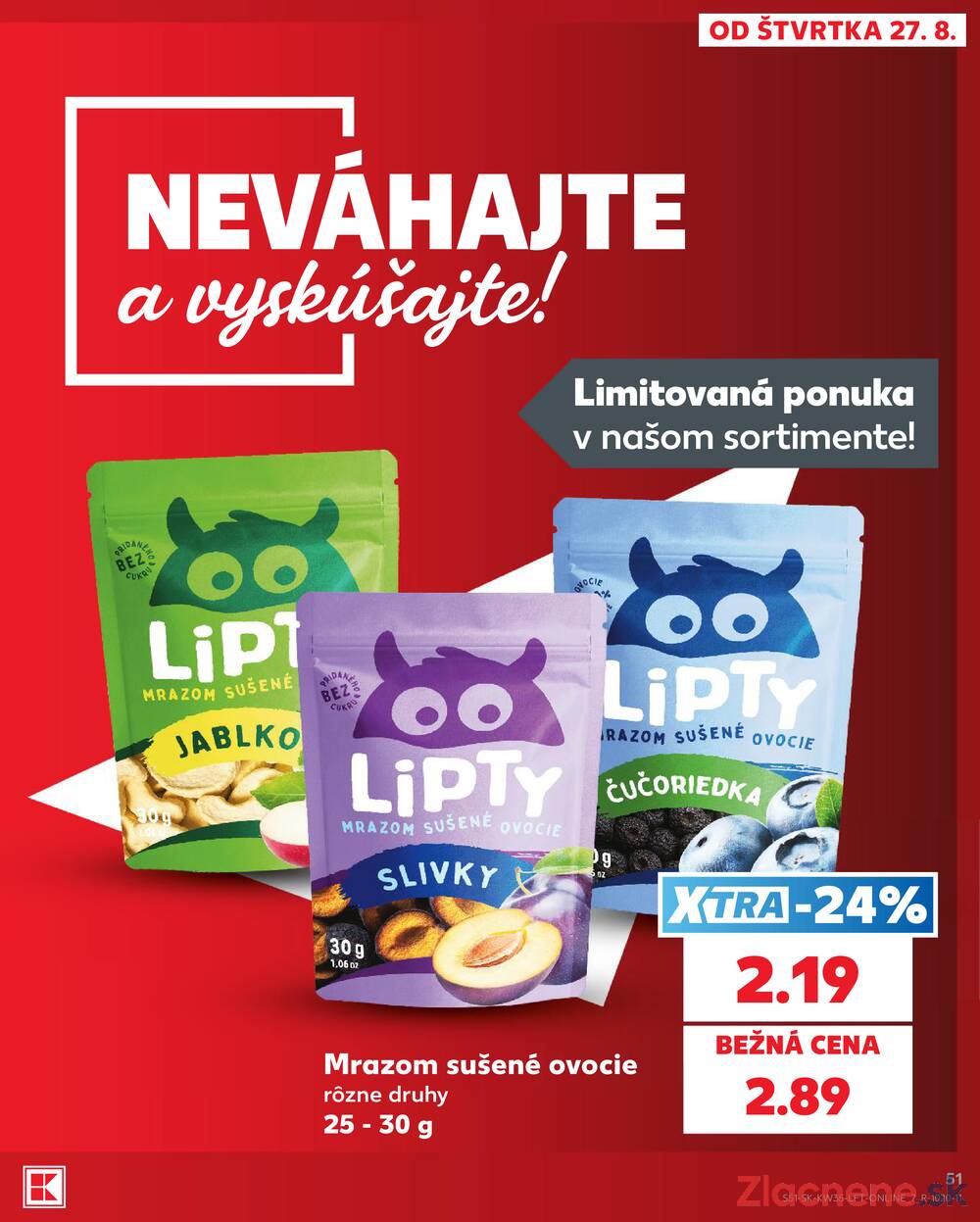 Kaufland 27.8. - 2.9. - Kaufland Bratislava - Petržalka