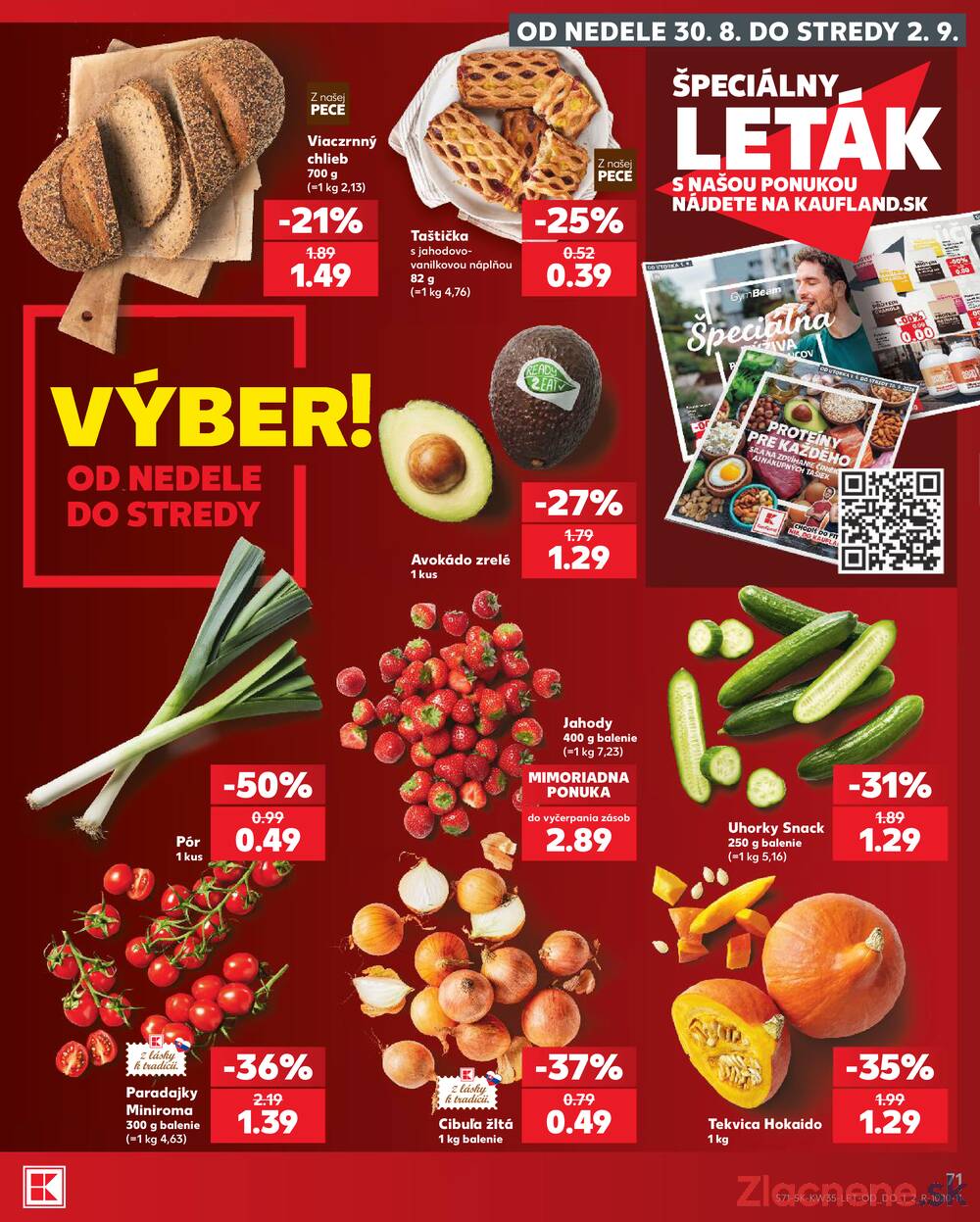 Kaufland 27.8. - 2.9. - Kaufland Bratislava - Avion (Ivanská cesta)
