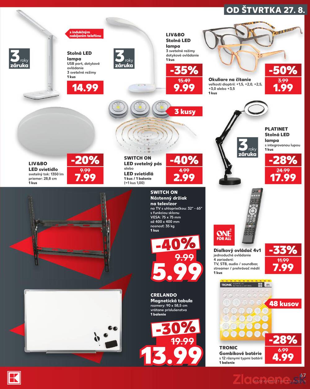 Kaufland 27.8. - 2.9. - Kaufland Liptovský Mikuláš
