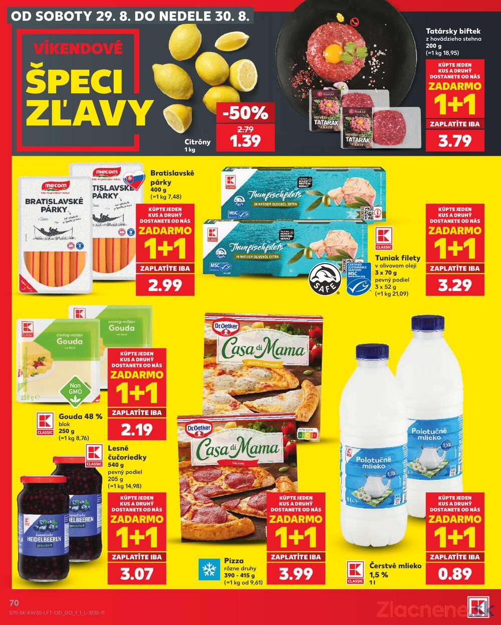 Kaufland 27.8. - 2.9. - Kaufland Liptovský Mikuláš