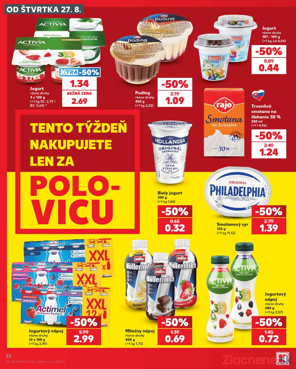 Kaufland 27.8. - 2.9. - Kaufland Košice-Pri hati