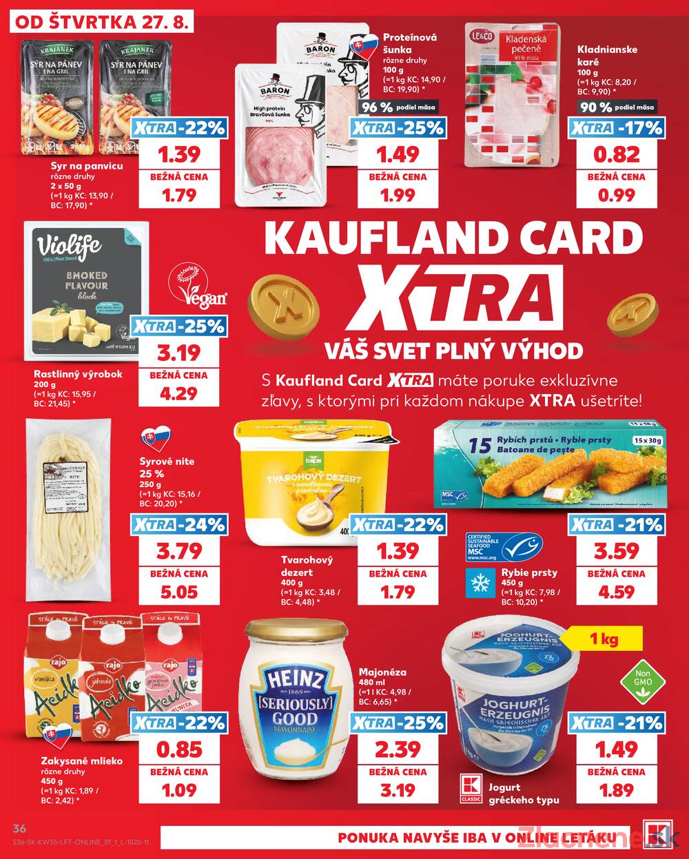 Kaufland 27.8. - 2.9. - Kaufland Považská Bystrica - Centrum