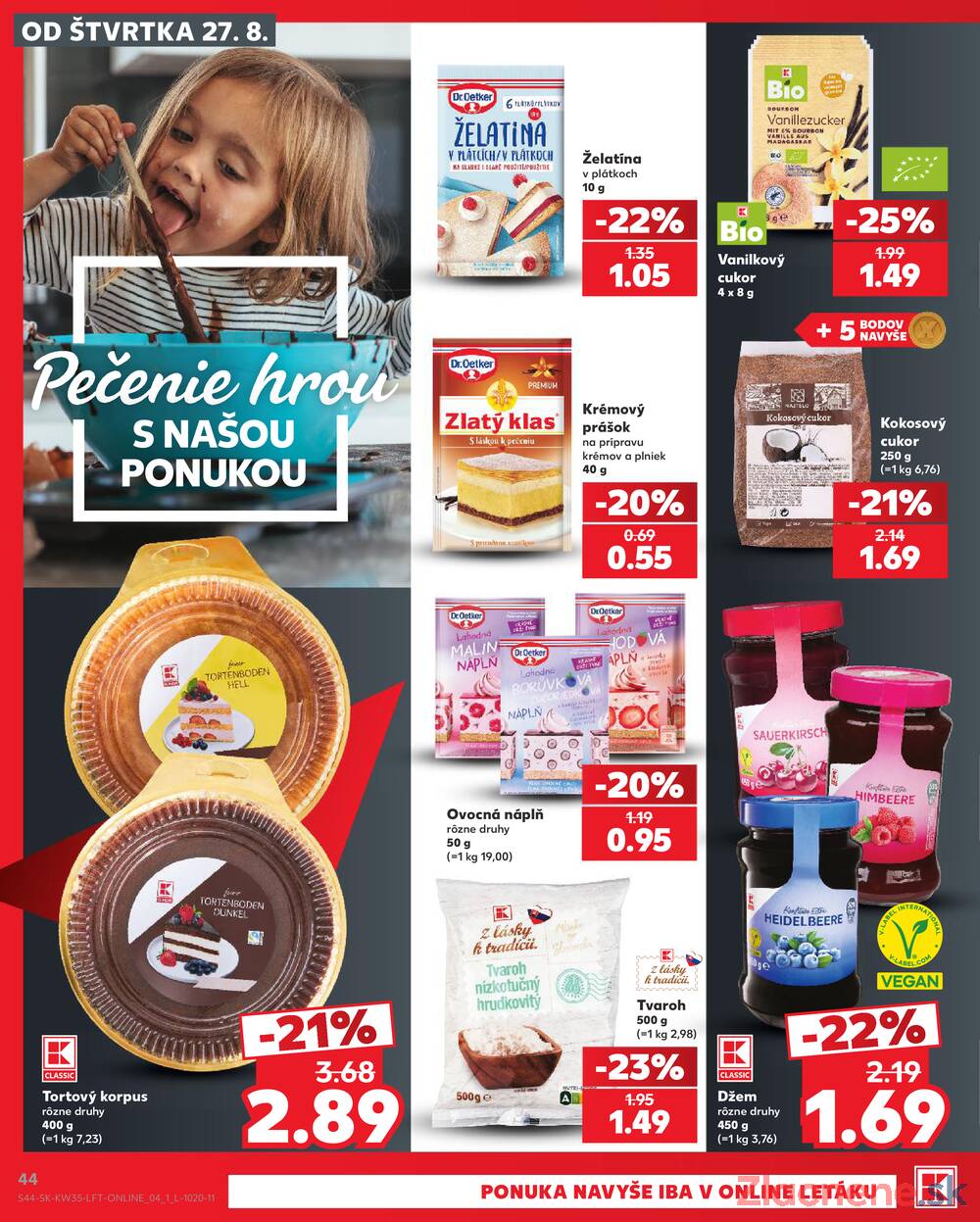 Kaufland 27.8. - 2.9. - Kaufland Považská Bystrica - Centrum