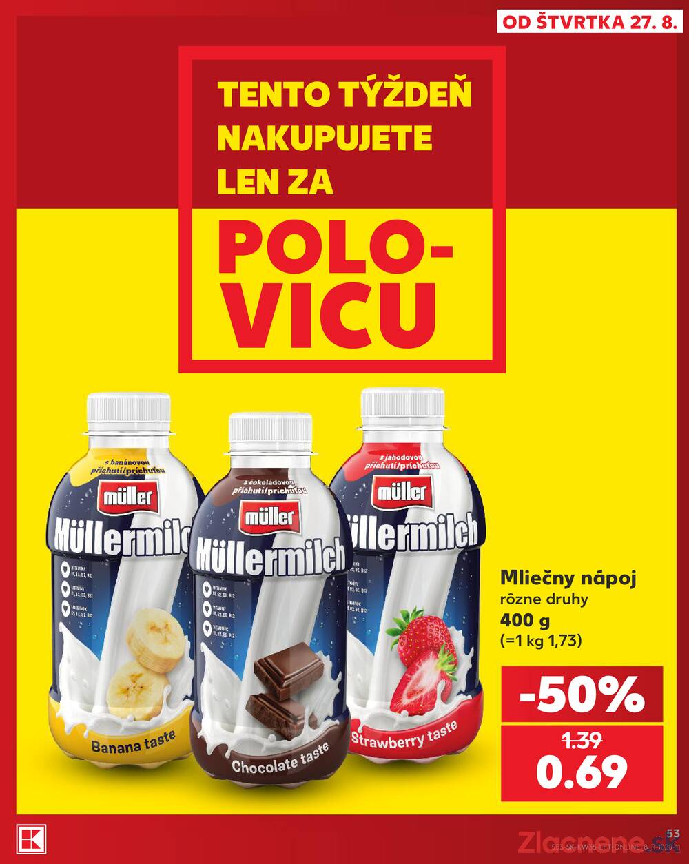 Kaufland 27.8. - 2.9. - Kaufland Považská Bystrica - Centrum