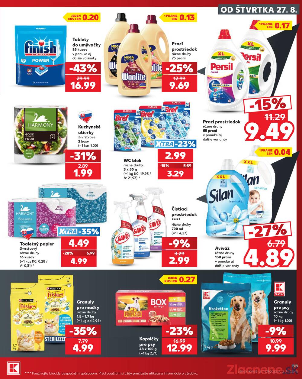 Kaufland 27.8. - 2.9. - Kaufland Považská Bystrica - Centrum