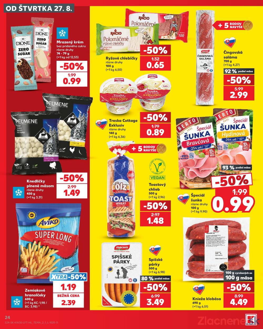 Kaufland 27.8. - 2.9. - Kaufland Žilina