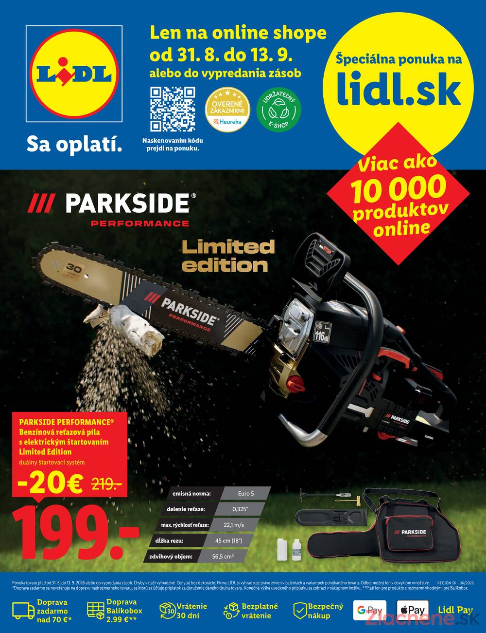 Lidl Online Magazín do 13.9.