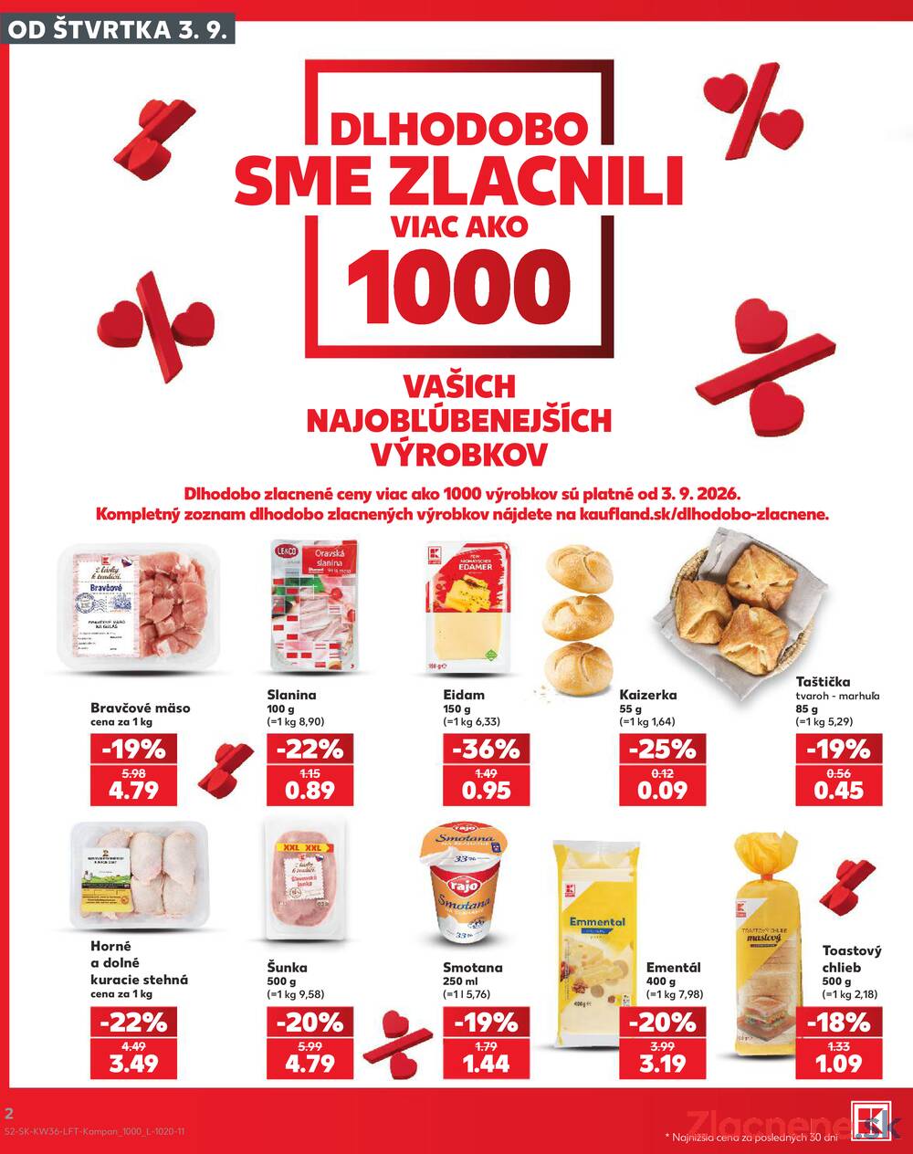 Kaufland 3.9. - 9.9. - Kaufland Bytča