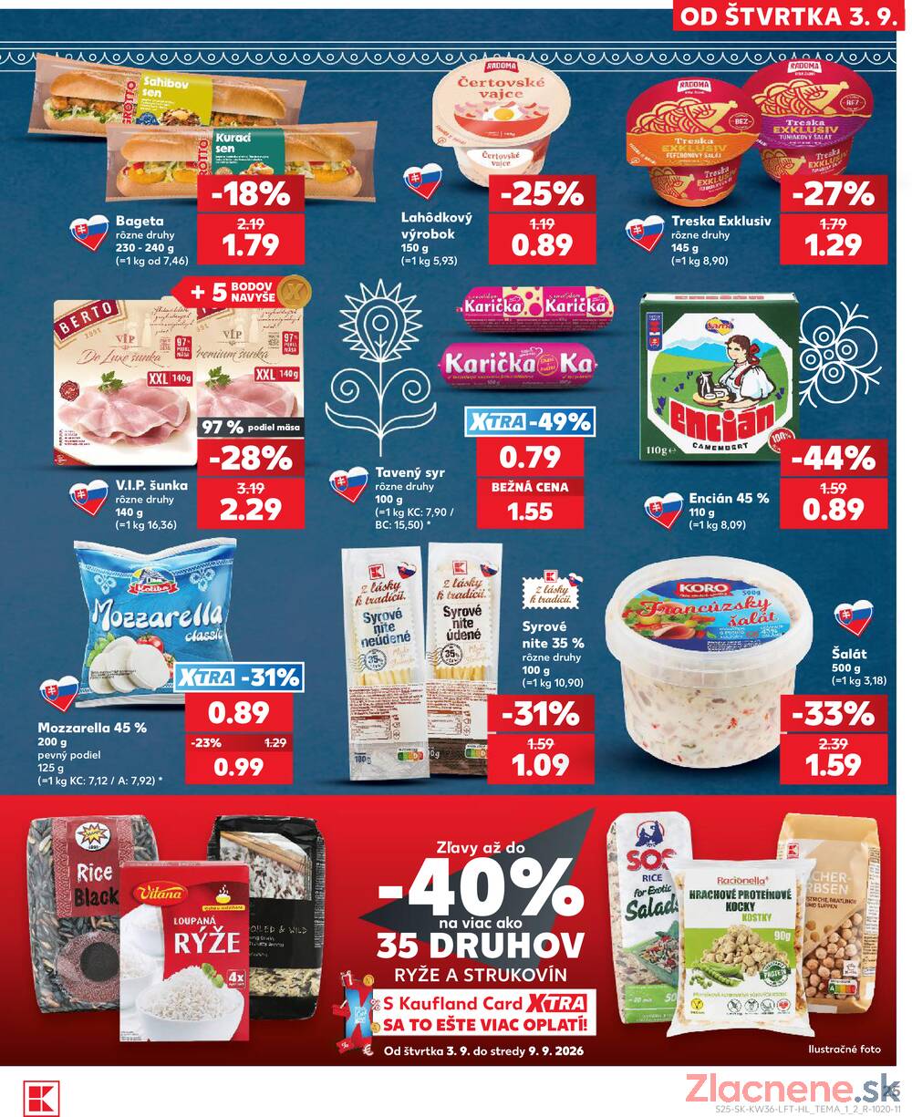 Kaufland 3.9. - 9.9. - Kaufland Bytča