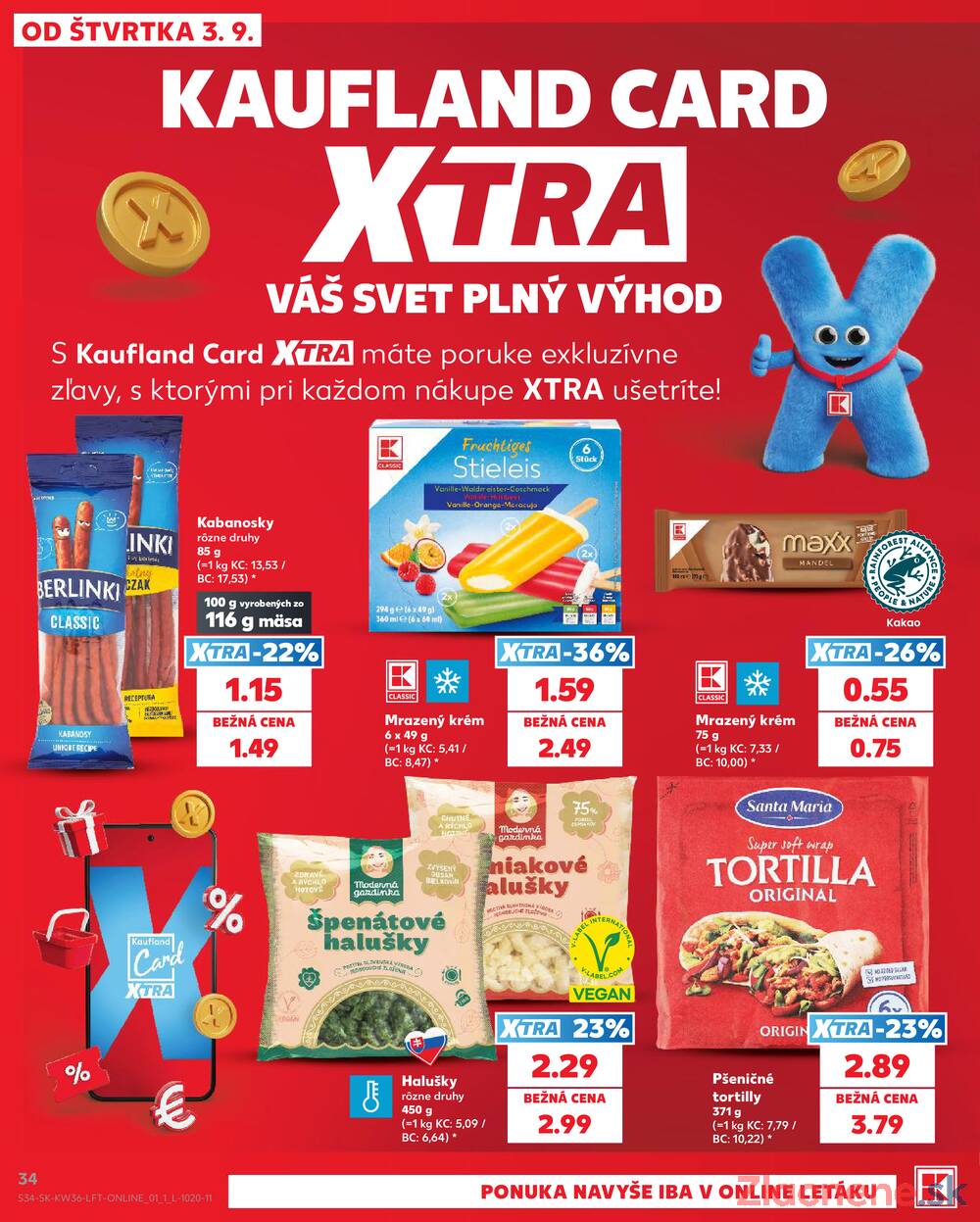 Kaufland 3.9. - 9.9. - Kaufland Bytča