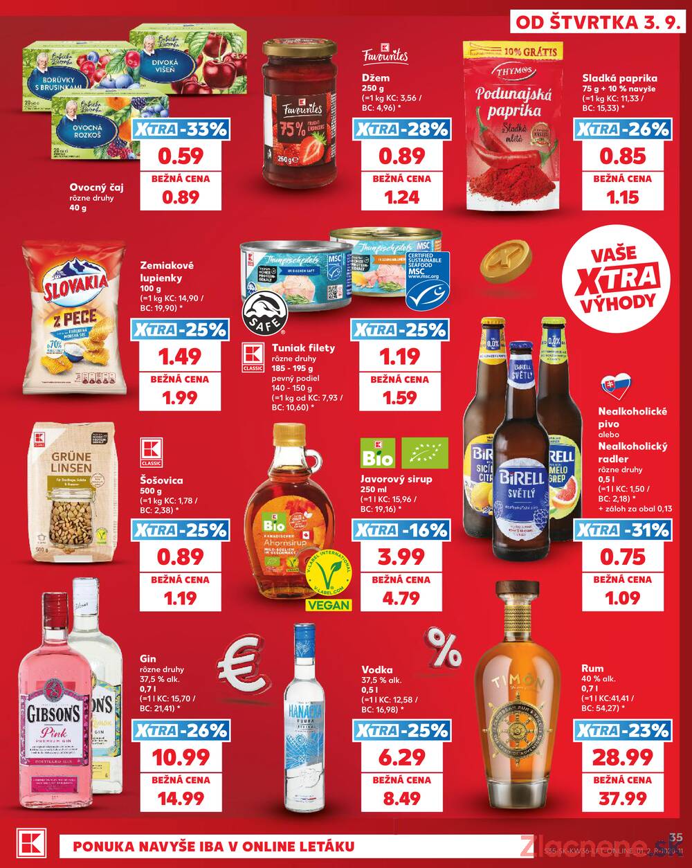 Kaufland 3.9. - 9.9. - Kaufland Bytča