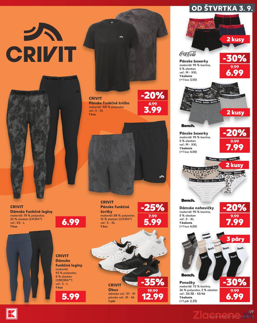Kaufland 3.9. - 9.9. - Kaufland Bytča