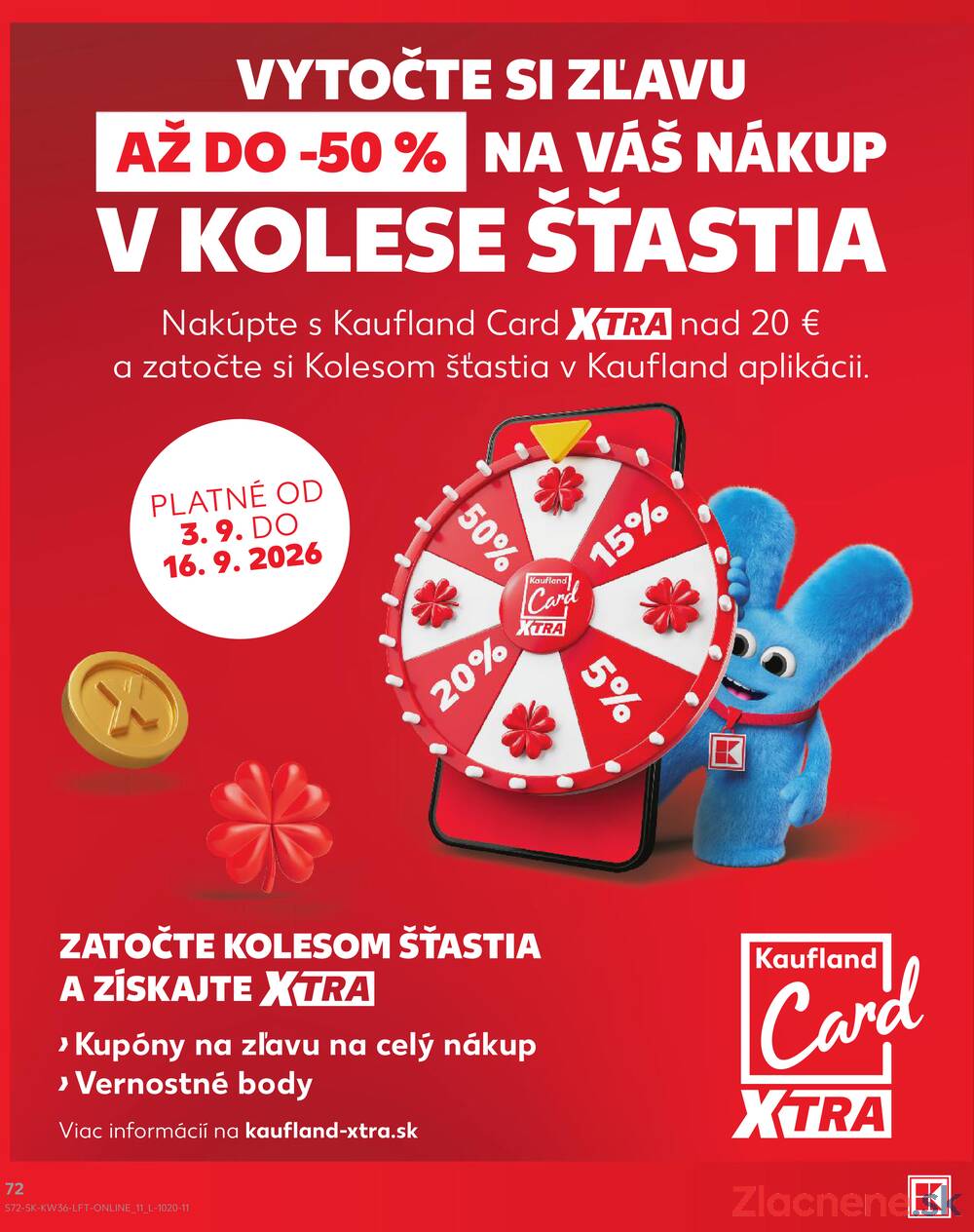 Kaufland 3.9. - 9.9. - Kaufland Bytča