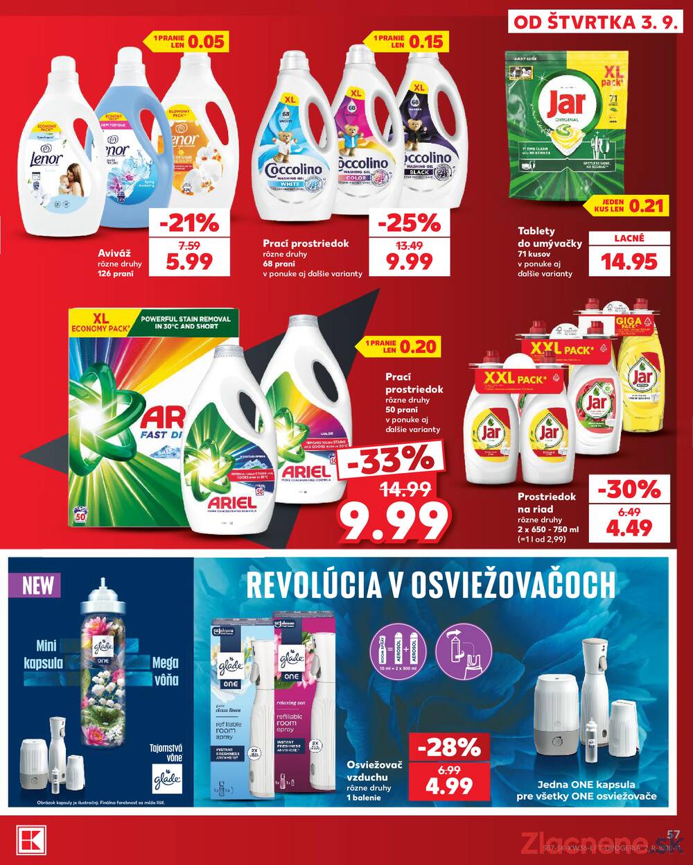 Kaufland 3.9. - 9.9. - Kaufland Bardejov