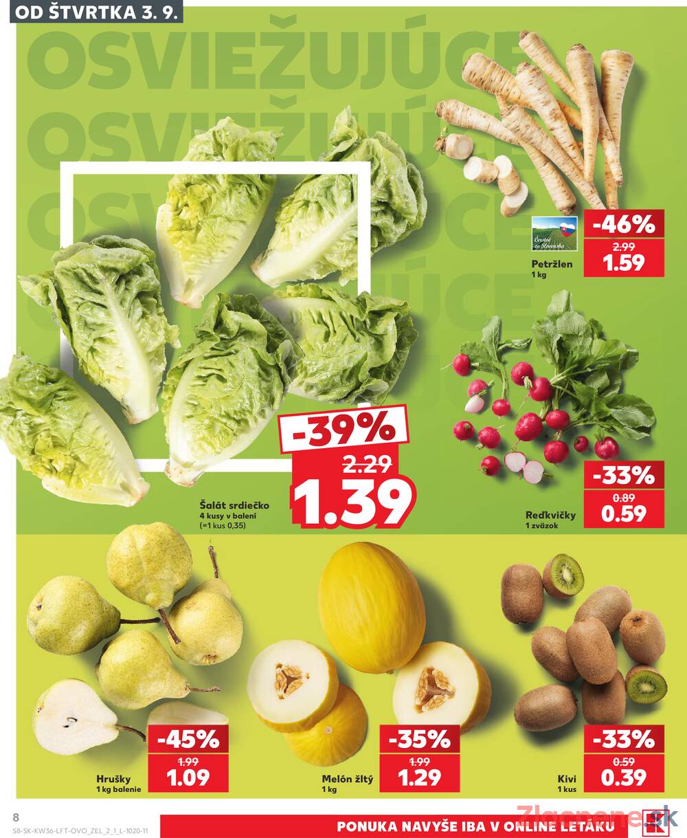 Kaufland 3.9. - 9.9. - Kaufland Rožňava