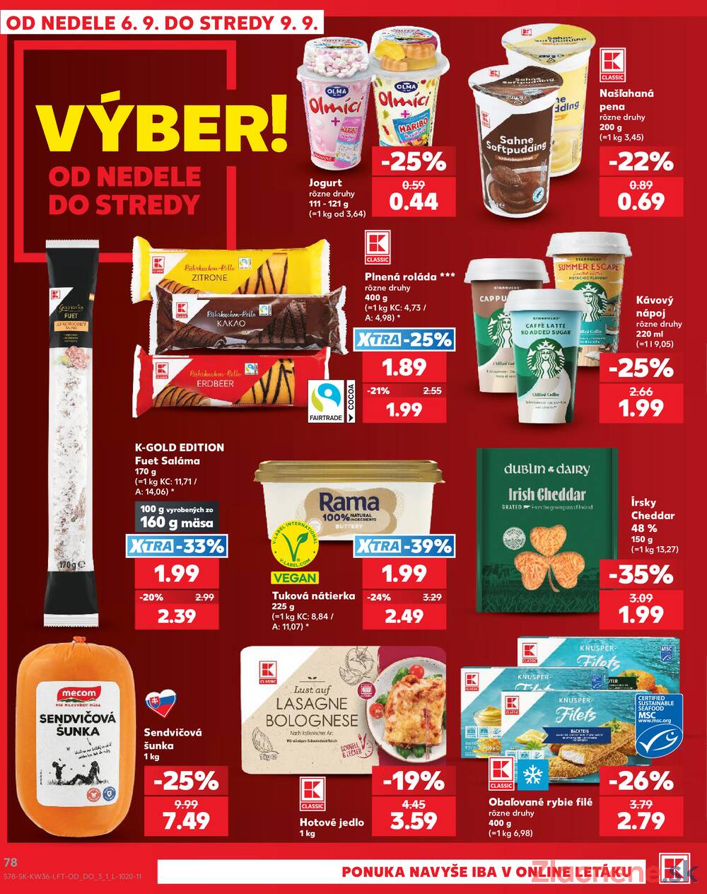 Kaufland 3.9. - 9.9. - Kaufland Rožňava