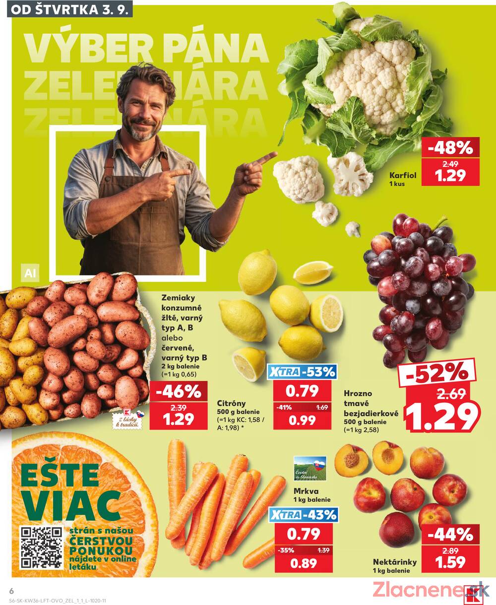 Kaufland 3.9. - 9.9. - Kaufland Poprad - Jiřího Wolkera
