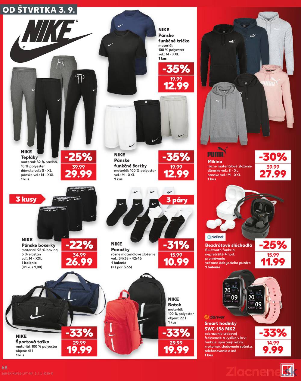 Kaufland 3.9. - 9.9. - Kaufland Poprad - Jiřího Wolkera