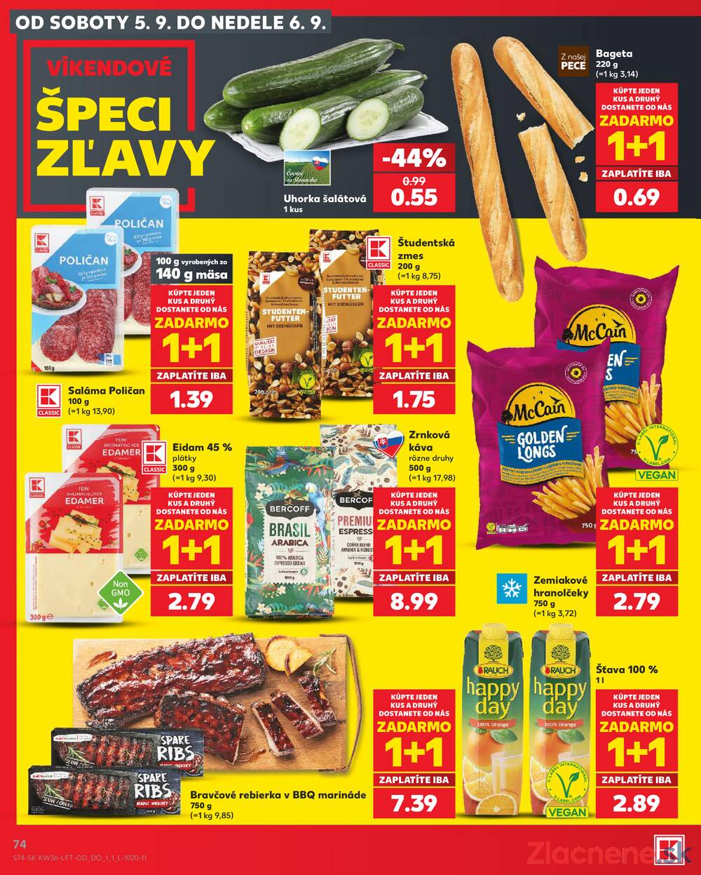 Kaufland 3.9. - 9.9. - Kaufland Poprad - Jiřího Wolkera