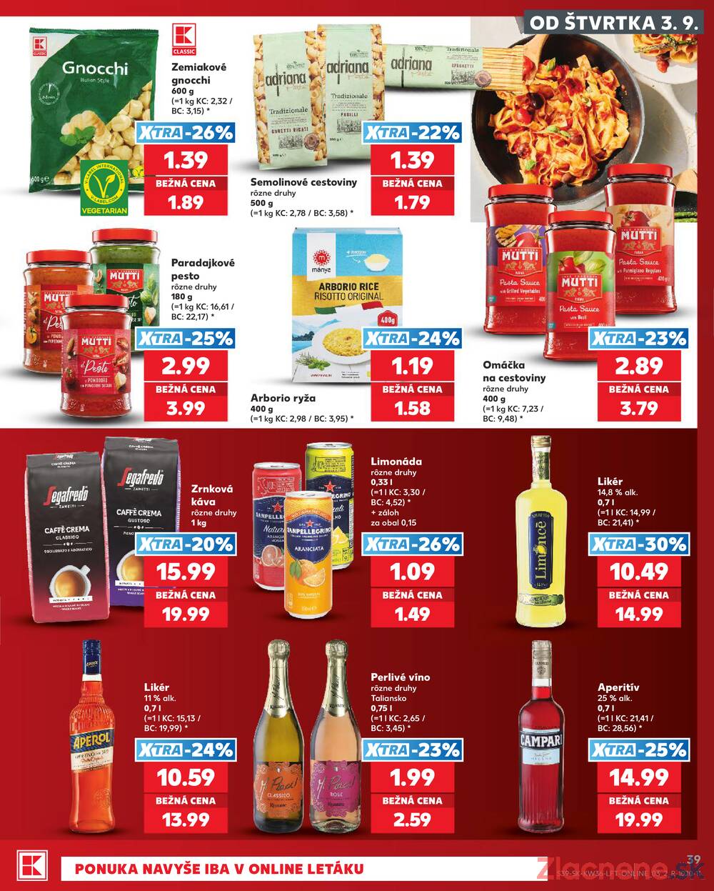 Kaufland 3.9. - 9.9. - Kaufland Veľký Meder